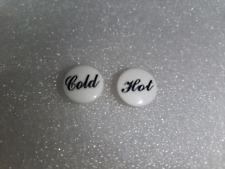 Traditional Tap Indice screw cover hot cold push indices caps for handle head 